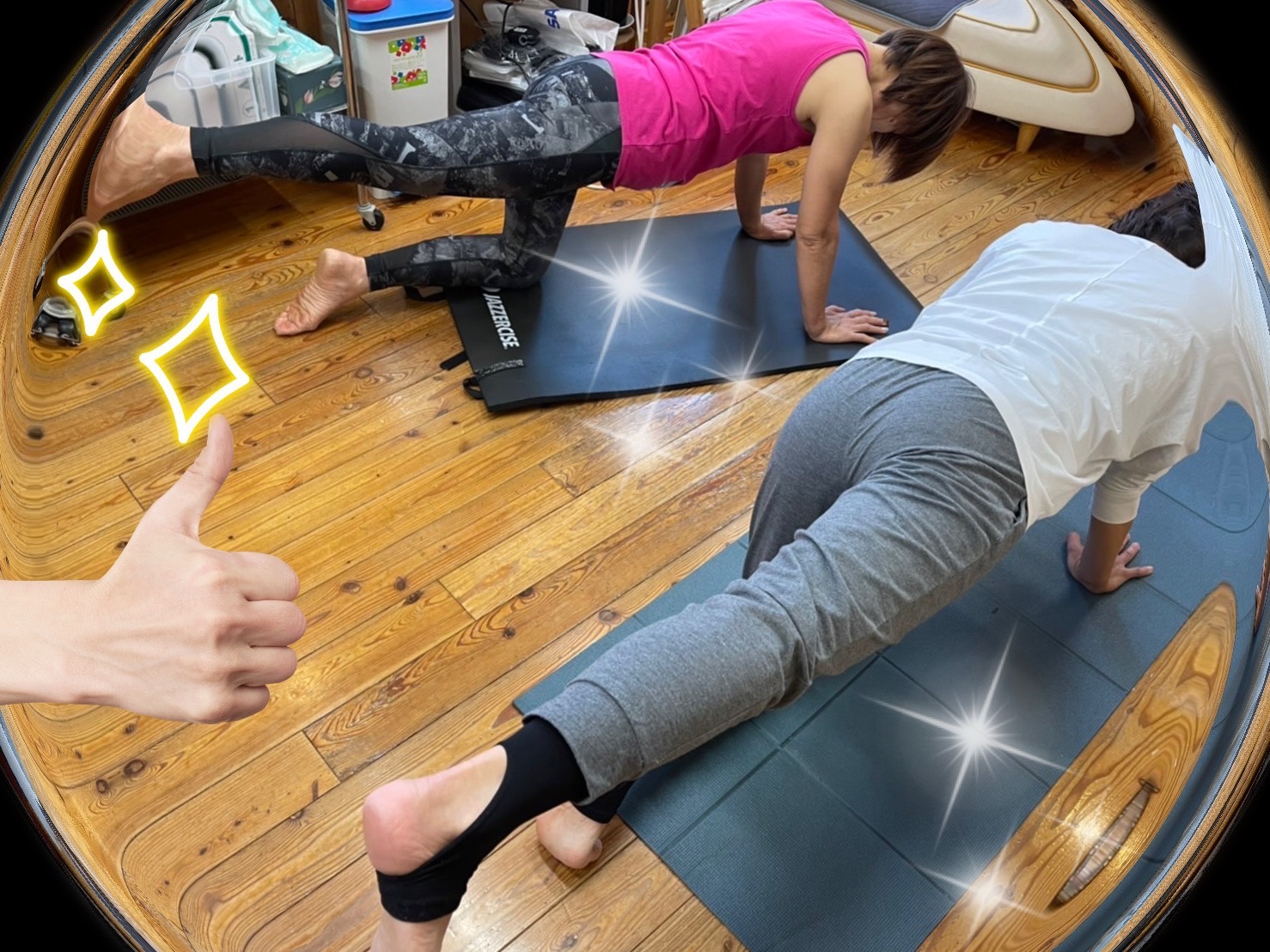 お昼休み　ボデイメンテナンス🌟